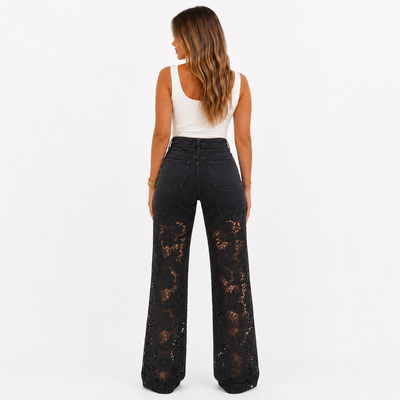 The Floral Lace Jean