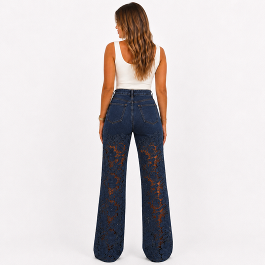 The Floral Lace Jean